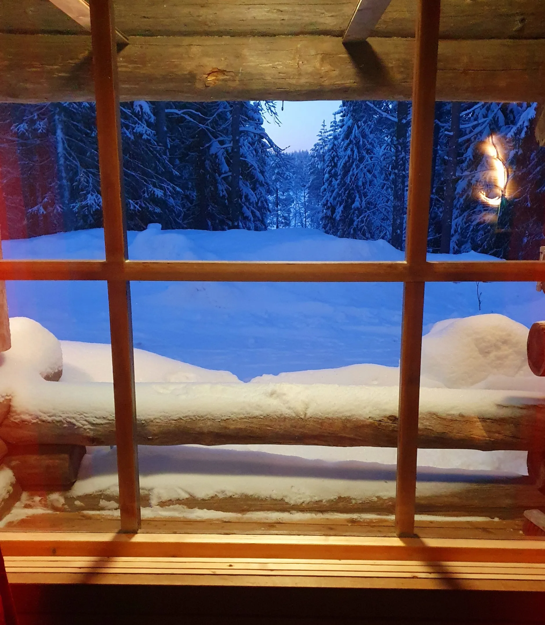 Kelotupa 19 nakyma ikkunasta