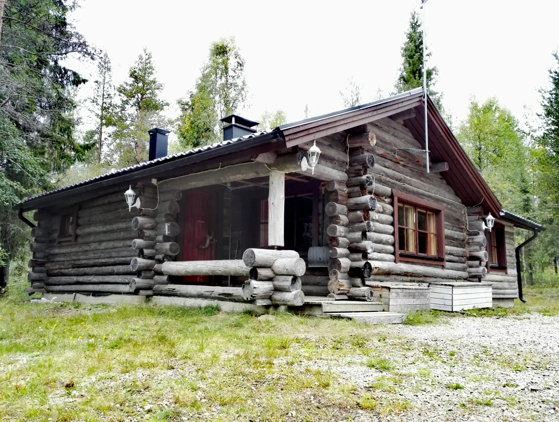 Kelotupa 19 mökki ulkoa