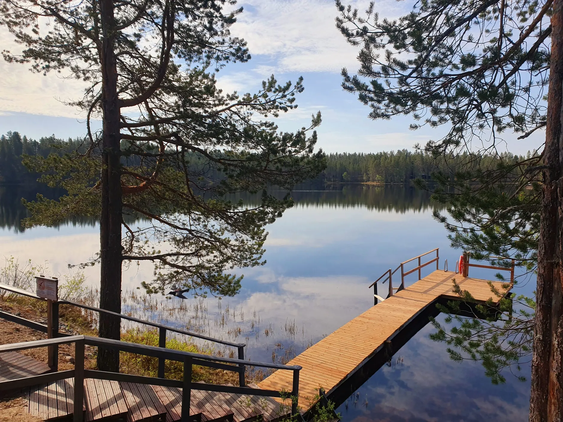 Villa Kovalampi laituri